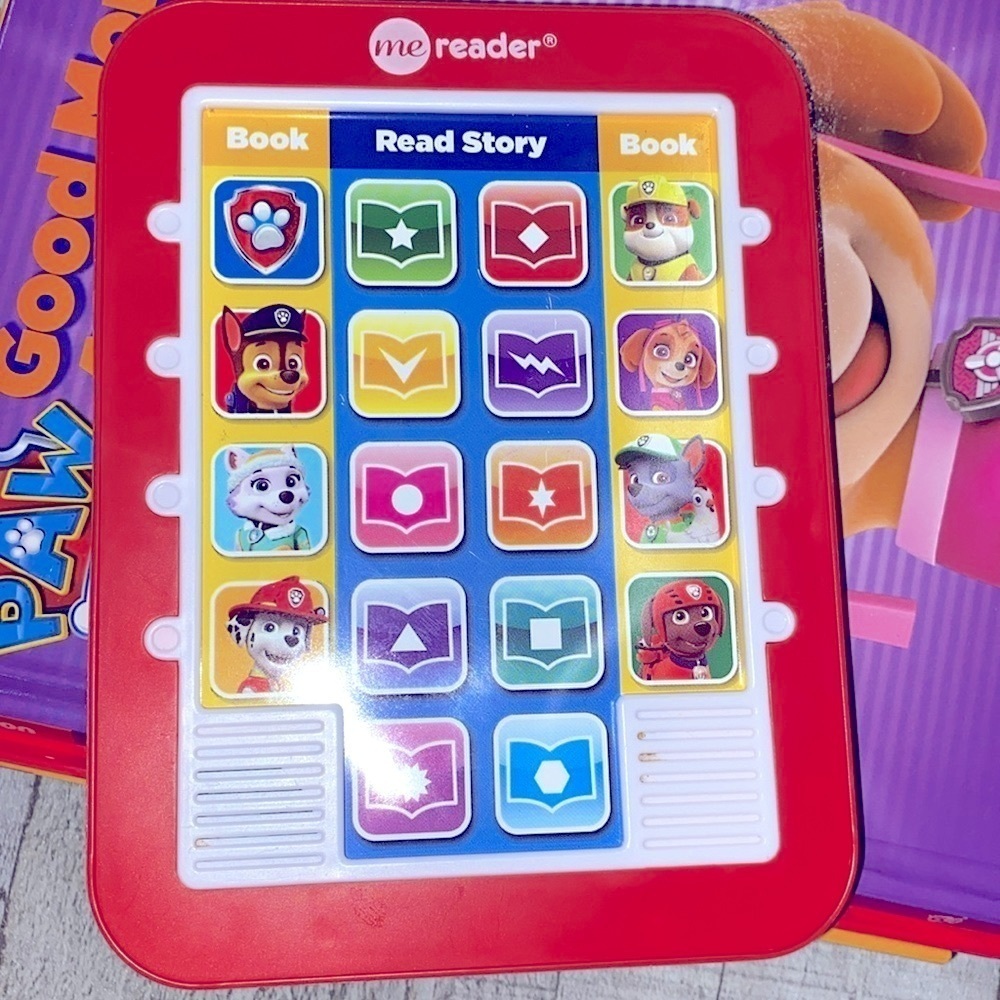 Me Reader Paw Patrol audio book set